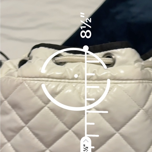 Haute Shore White Quilted Women's Bag - Picture 6 of 6